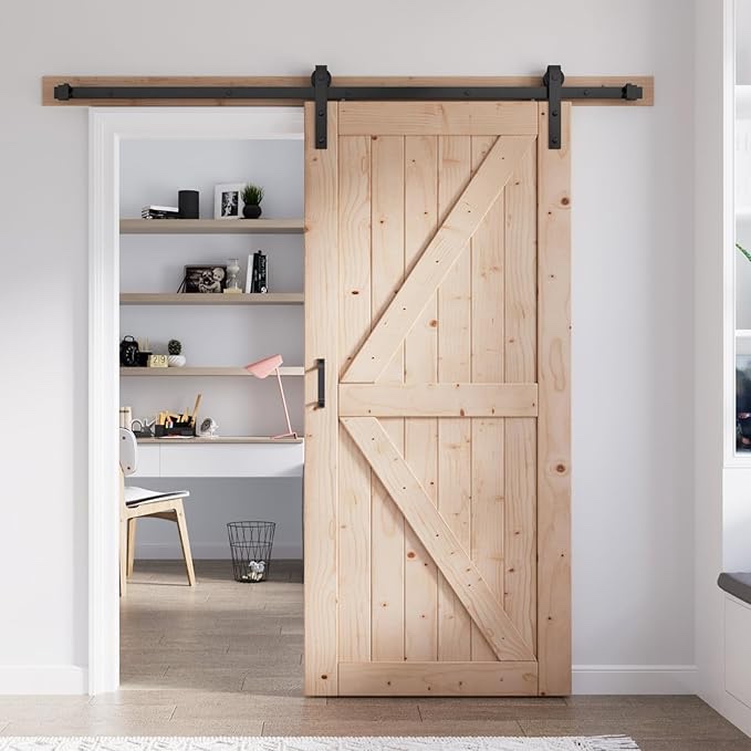 FREDBECK 36in x 80m sliding...od Panel for Bedroom Assembly