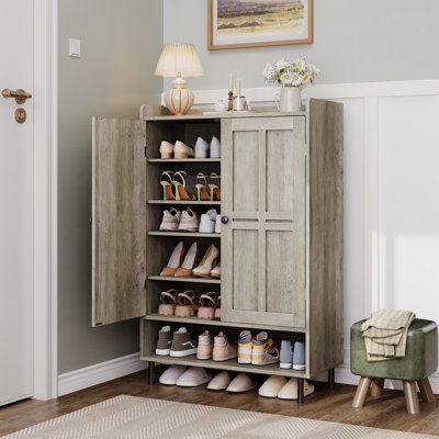 Aleatha 6-Tier 24 Pairs Shoe