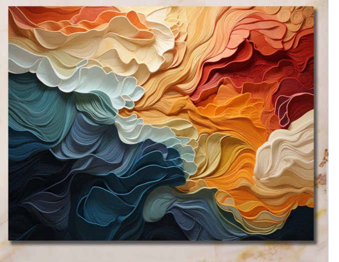 IDESIGNART BIOMORPHISM ORGANIC FORMS V ABSTRACT CANVAS WALL ART