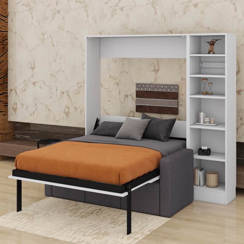 Rouzbeh Modern Murphy Bed With Sofa and Shelves incomplete ( similar to the stock photo  )