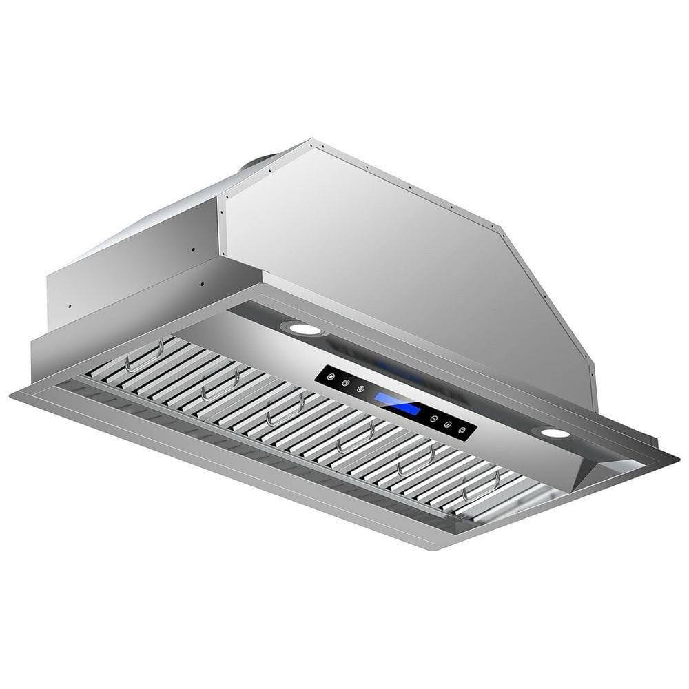Convertible Insert Range HoodAC 110V -120V 60HZ 44.5"-16.5"-21.2"