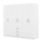 Large Combinaxion Freestanding Armoire With 6 Drawers 4628112822
