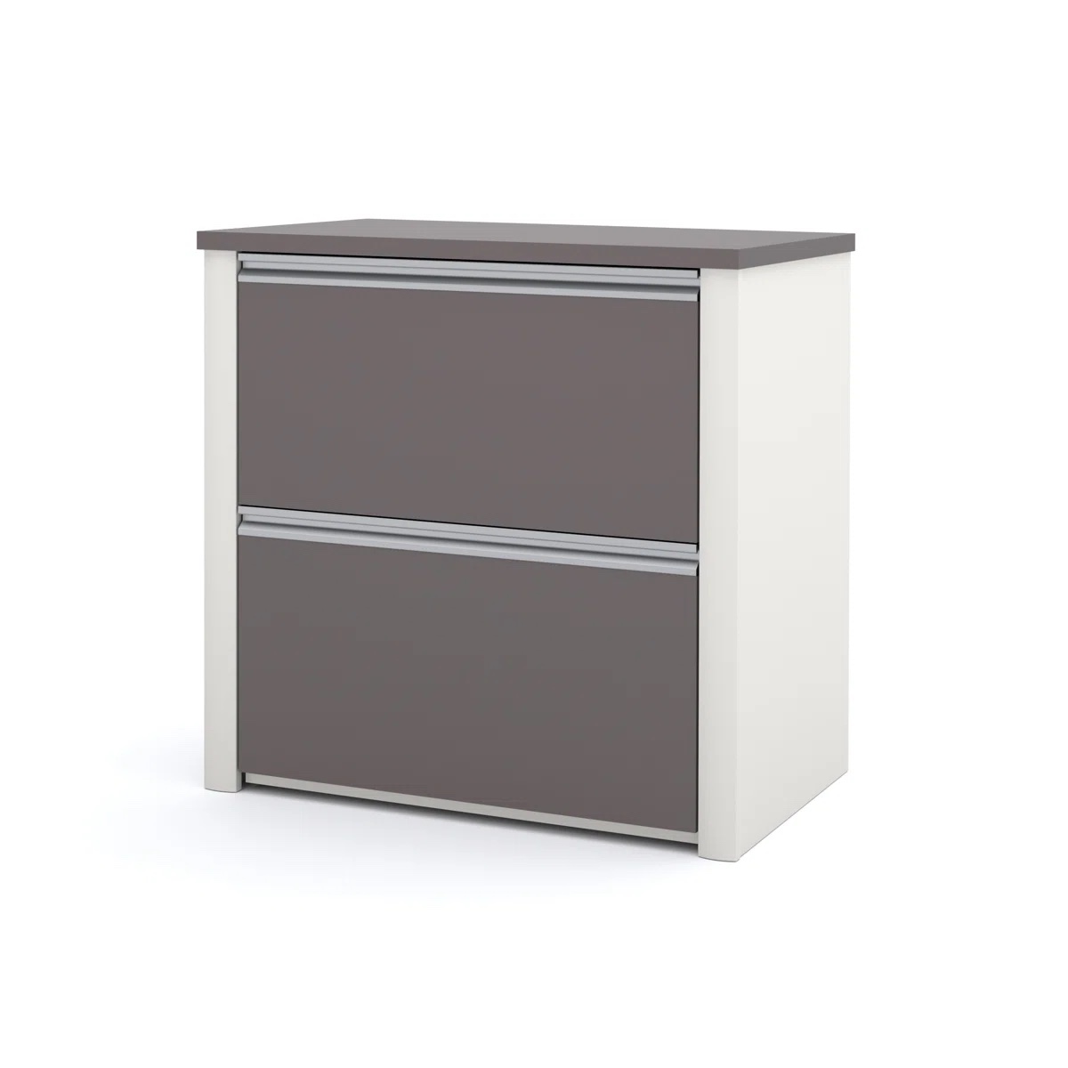 Oriano 30.5'' Wide 2 -Drawer File Cabinet  color dark similar 