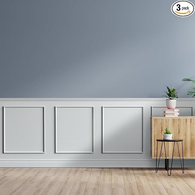wall molding kit premade wainscoting panels wall molding peel and stick panel white pre cut trim for walls picture frame molding for home decoration