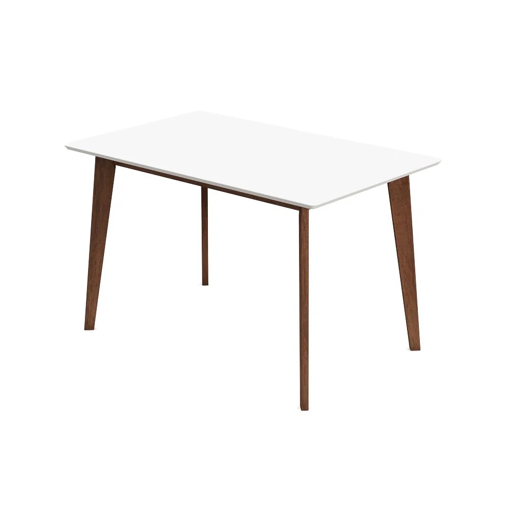 Abbott White Small Dining Table White 