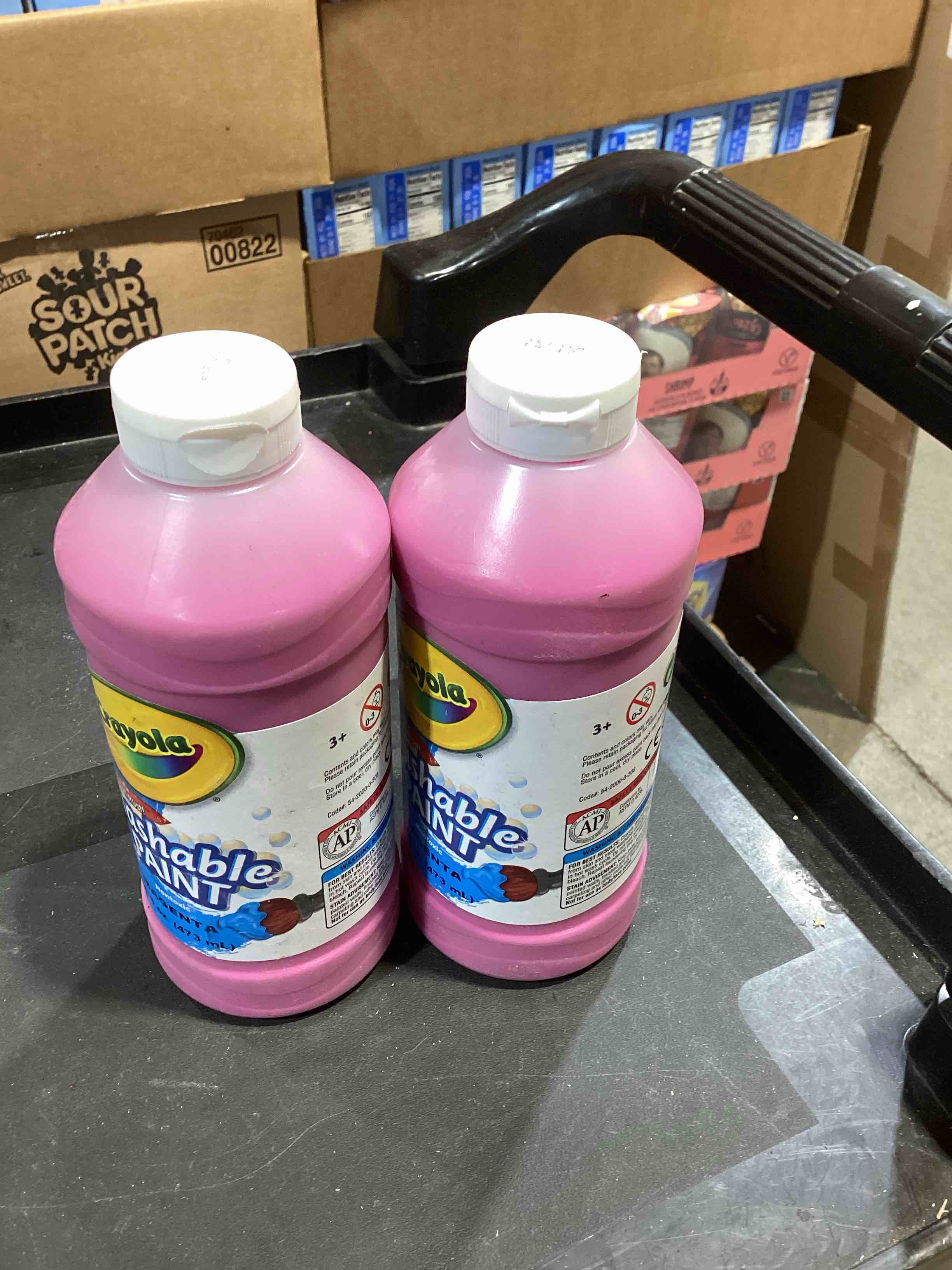 Condition photo showing New/Like New for crayola washable paint, magenta, 16 oz bottle 16 fl oz (pack of 2)