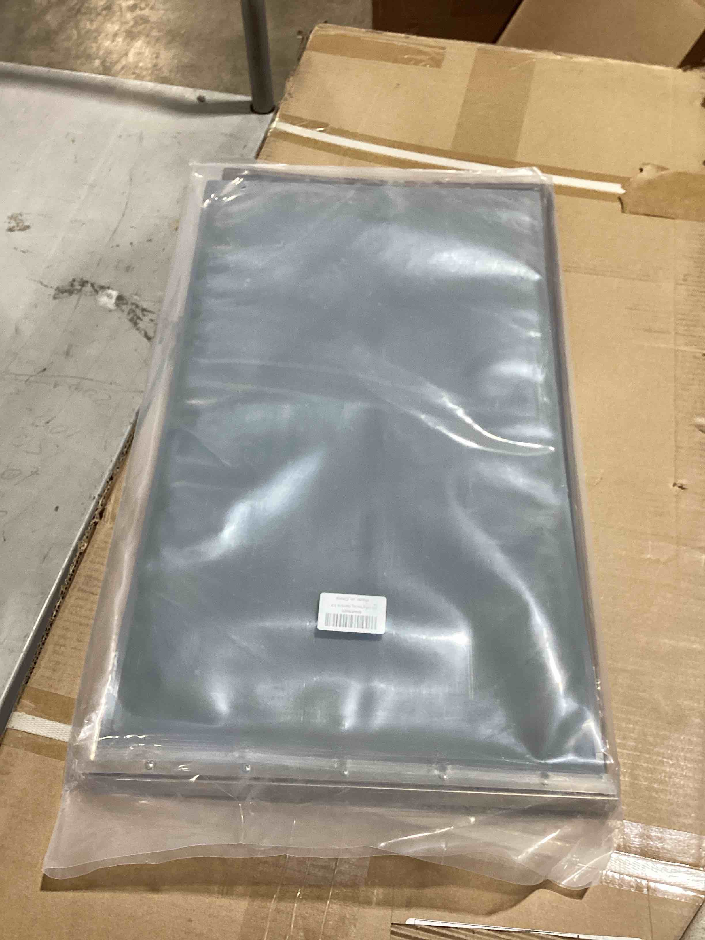 Condition photo showing New/Like New for 3-flap extra large dog door replacement flap with screws, extreme weather replacement flaps - compatible with petsafe freedom doggie doors replacement flaps pac11-11040 13 1/8" x 24 7/8"