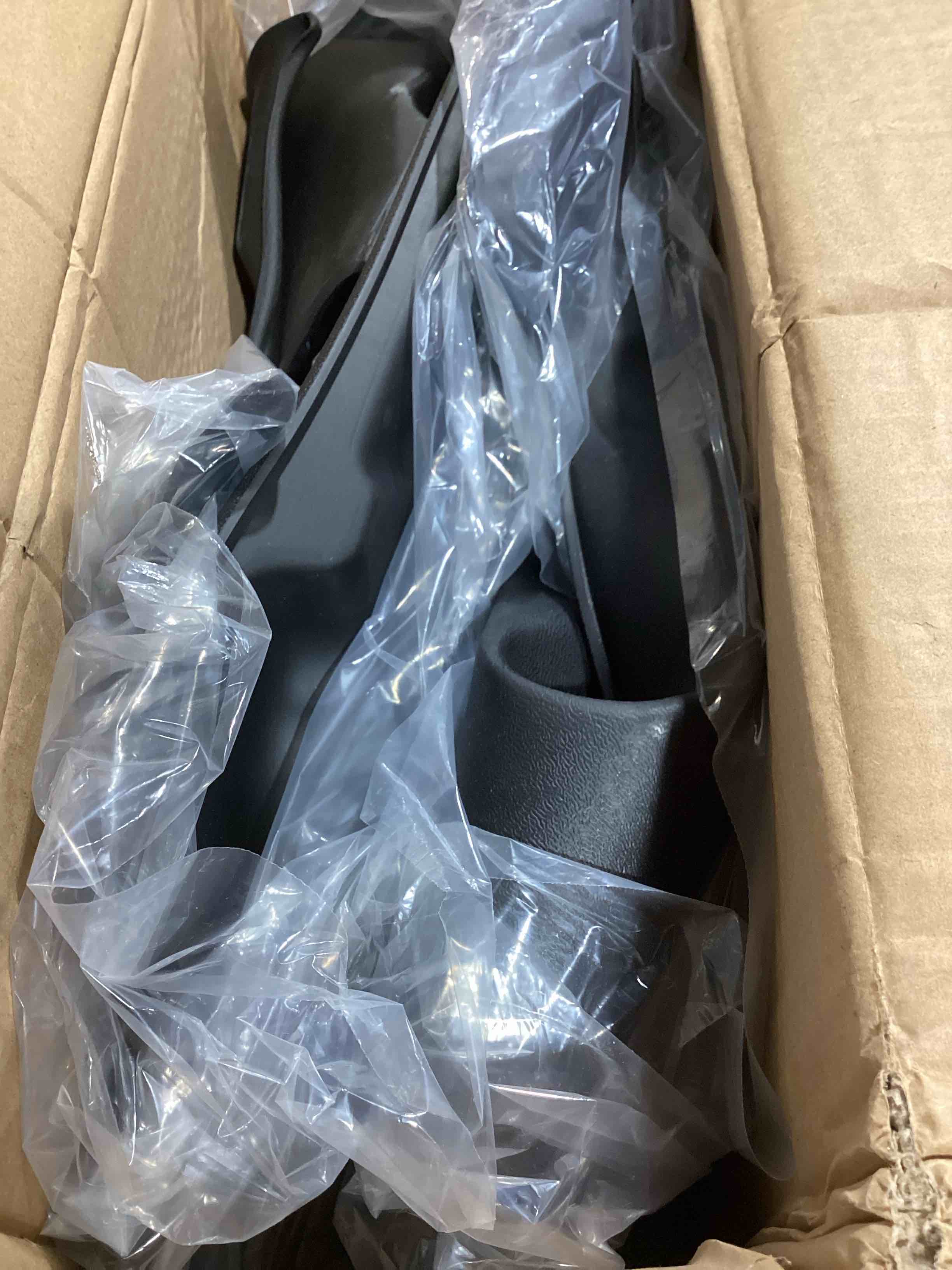Condition photo showing Good Condition for floor mats custom for toyota 4runner 2025 2026 fuel 7 seats (not for hybrid/ev) all weather tpe protection 1st & 2nd & 3rd row anti-slip automotive floor liners for 4-runner 2026 accessories, black for 4runner 7-seat 2025-2026