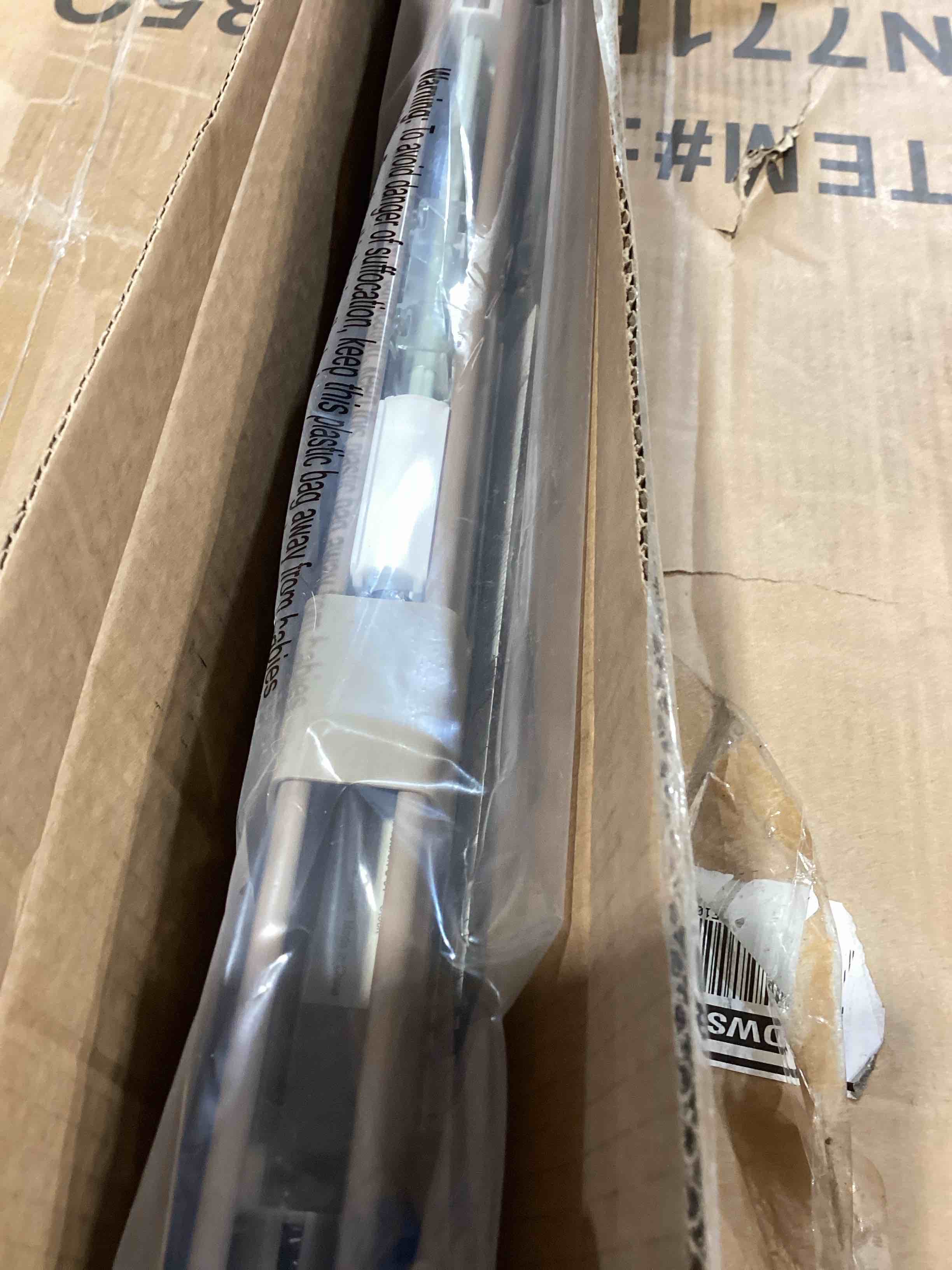Condition photo showing Good Condition for 36"w×64"h taupe lazblinds cordless cellular shades, no tools no drill light filtering honeycomb shades pleated blinds