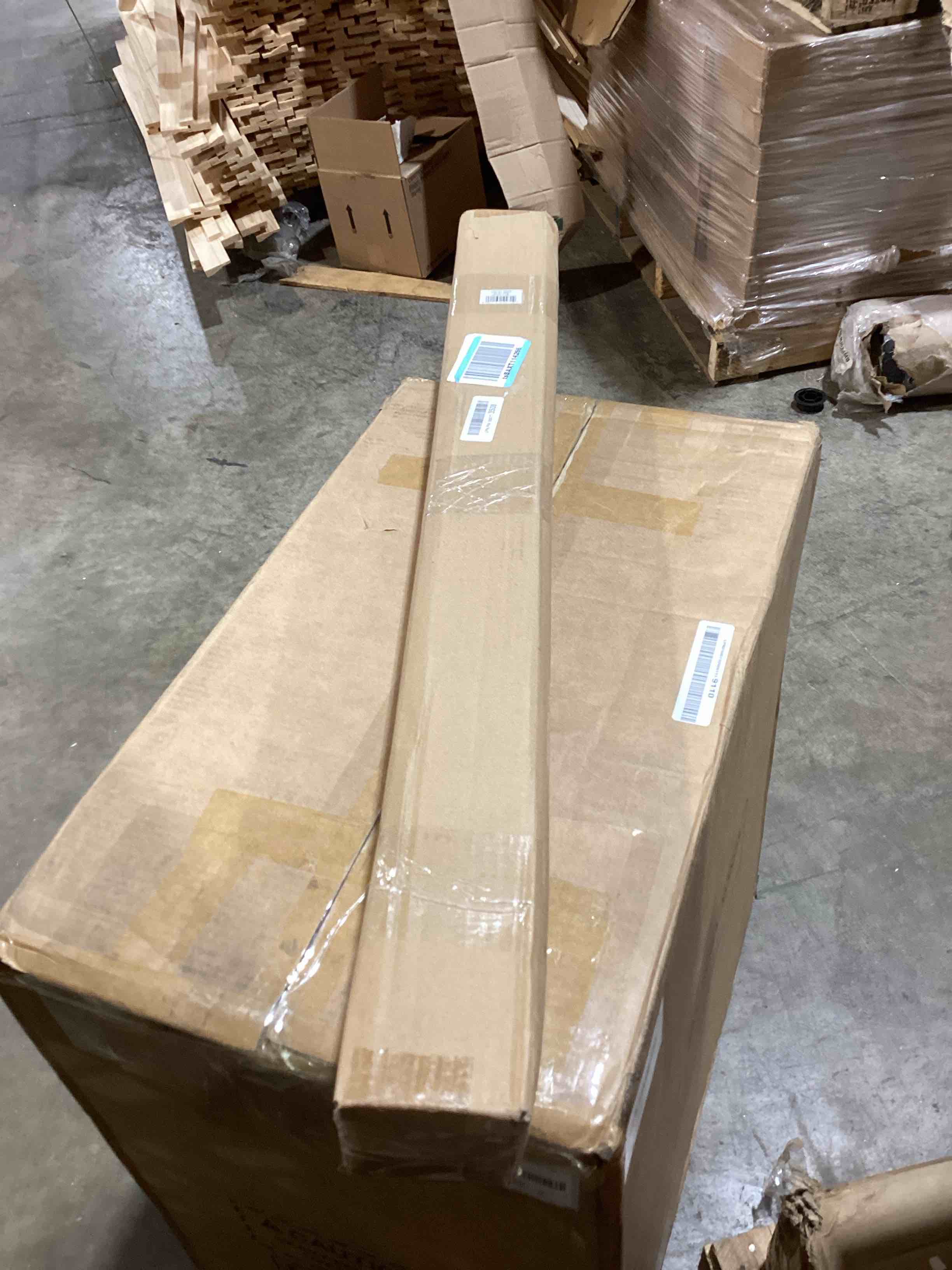 Condition photo showing Good Condition for madison park galen cordless roman shade, 34"w x 64"h, sheen ivory – room darkening, thermal insulated, energy efficient window blind with subtle sheen basketweave fabric for privacy room darkening basketweave sheen ivory 34"w x 64"h