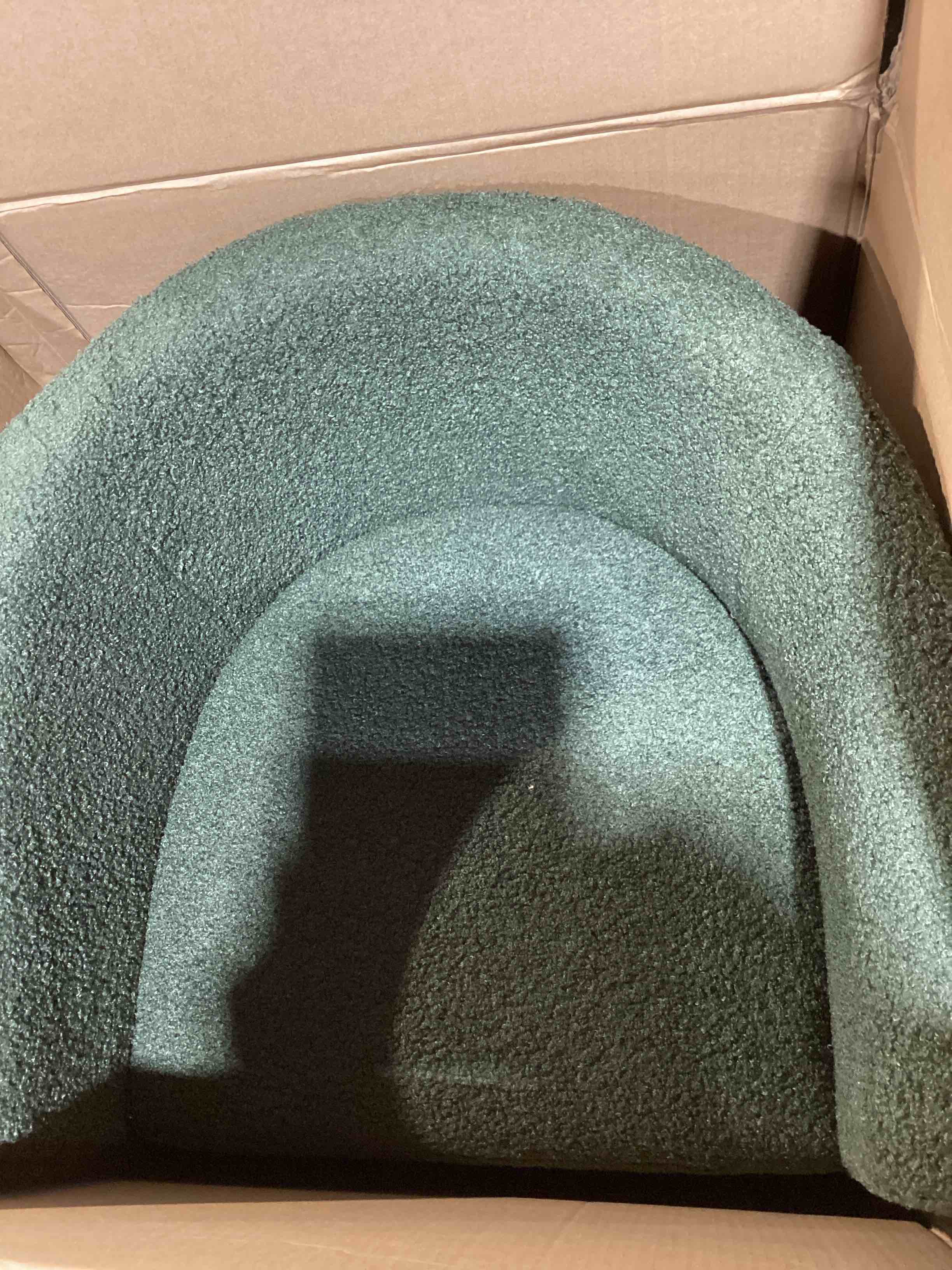 Condition photo showing Good Condition for dining chair color:green 