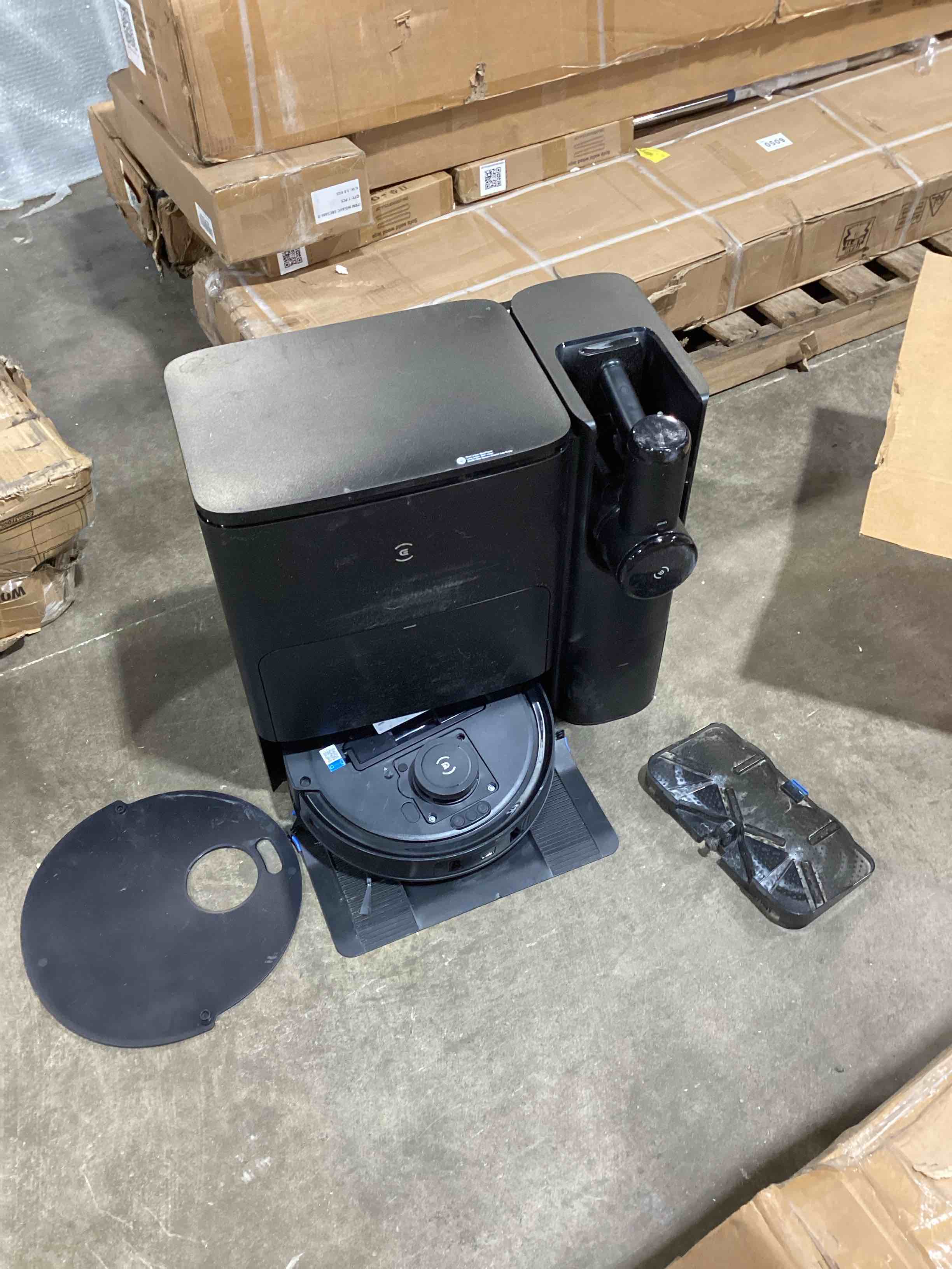 Condition photo showing Good Condition for ecovacs deebot t30s combo complete robot vacuum and mop, 11000pa, zerotangle technology, truedge adaptive edge mopping, hot water mop washing, self-emptying, self refilling, auto-mop lifting