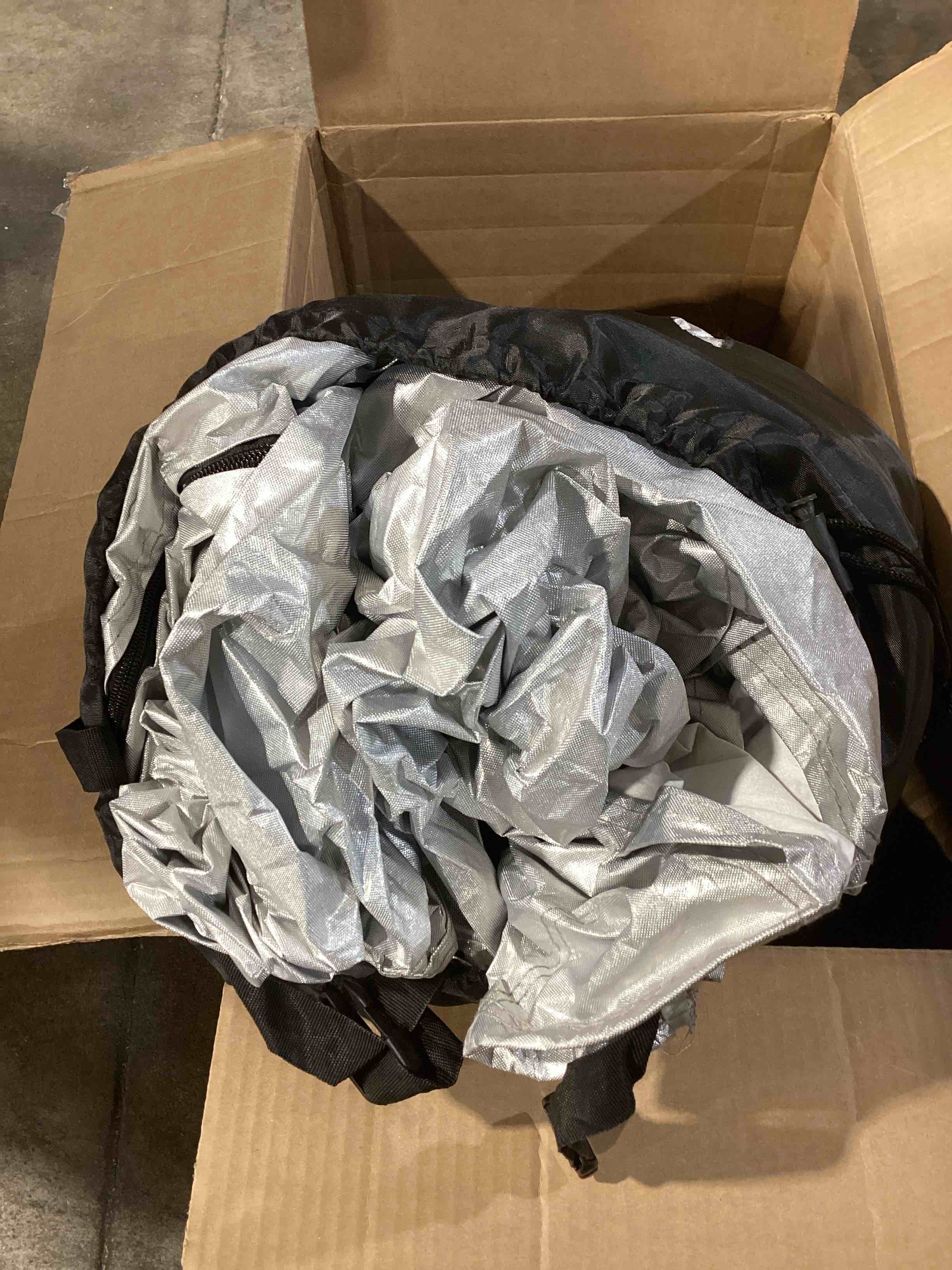 Condition photo showing As Is for heavy duty truck cover waterproof all weather. 100% waterproof pickup truck cover sun & rain protector. custom fit most regular cab short box ford f100 chevy c10 s10 ram 150 etc. (towel/storage bag)