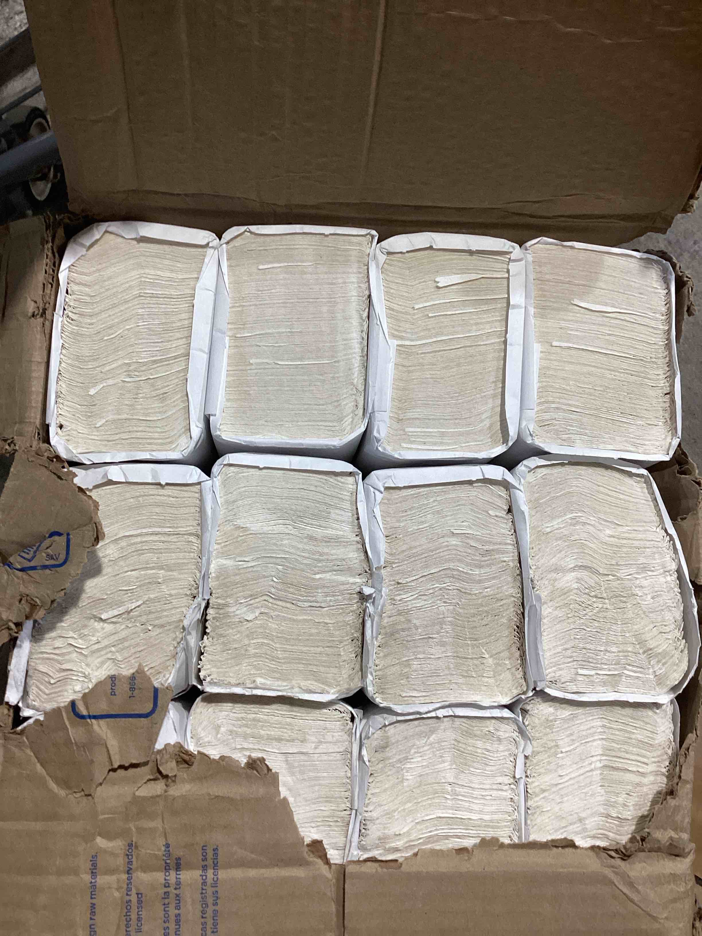 Condition photo showing Good Condition for georgia-pacific professional series premium 2-ply multifold paper towels by gp pro (georgia-pacific) white 2344214 150 towels per pack 16 packs per case