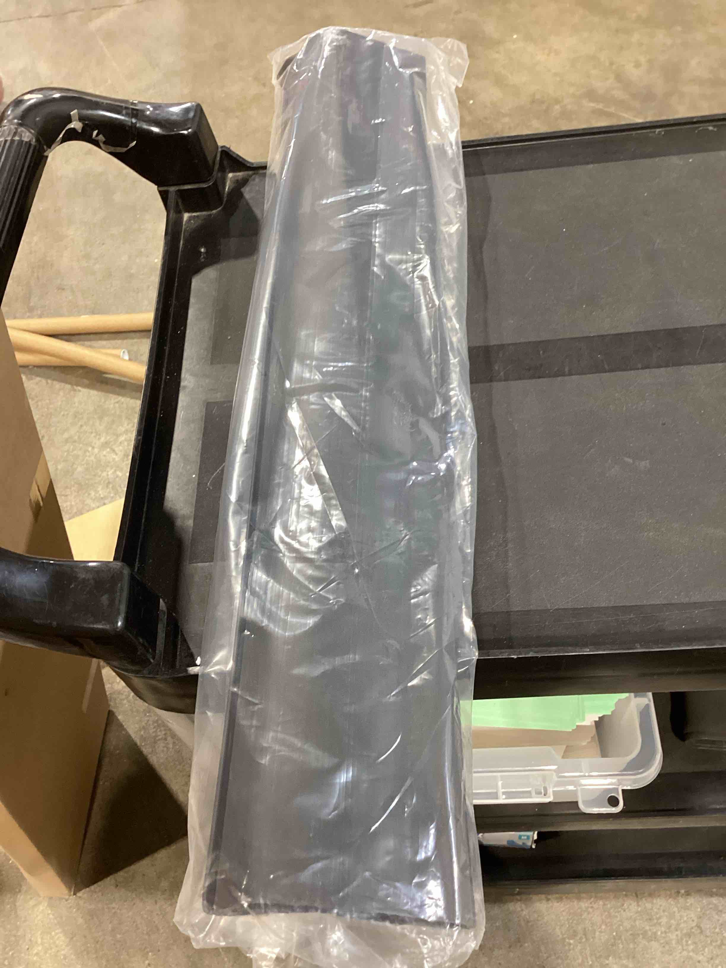Condition photo showing Good Condition for rear right passenger side door lower molding trim compatible with mitsubishi outlander 2022 2023 2024, door trim molding lower, replace 5757a602