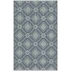 Sonoma Goods For Life Covington Area & Washable Throw Rug, Gray Blue, 36 Inch x 60 Inch 