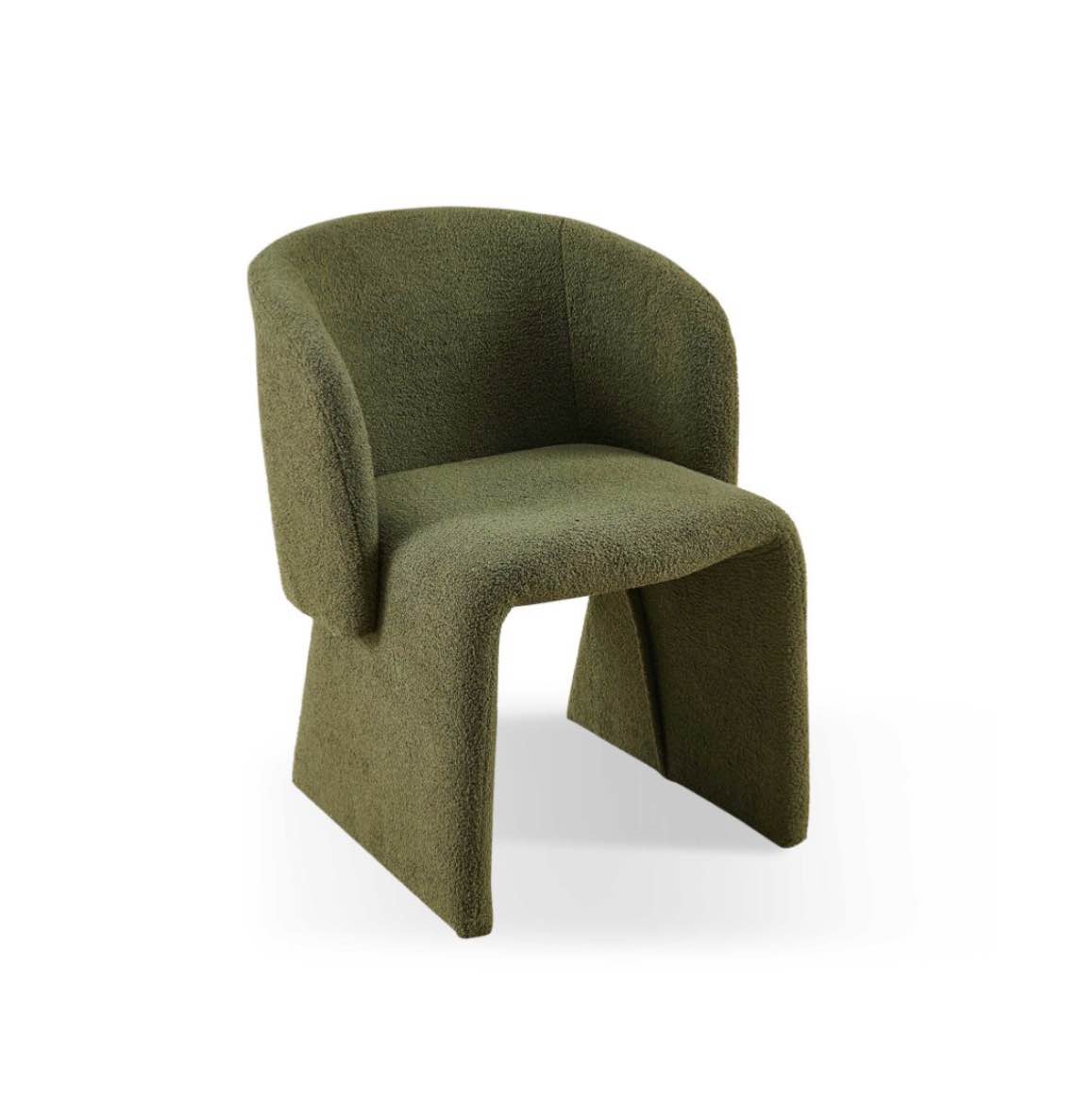 Modern Accent Chair White Single Sofa Chair 1pc
