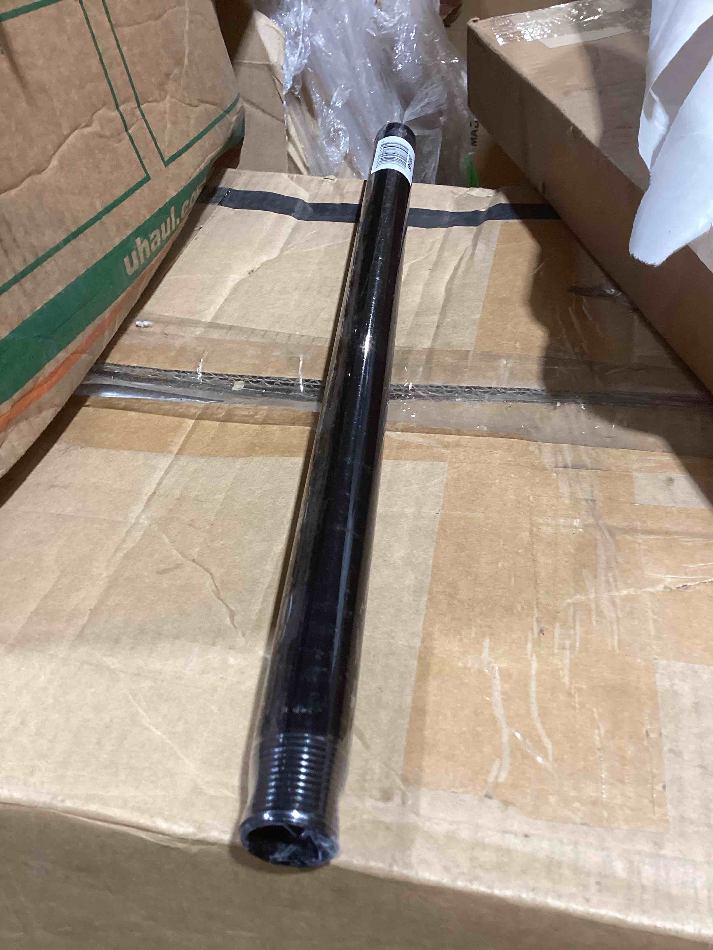 18" Ceiling Fan Downrod Finish: Black
