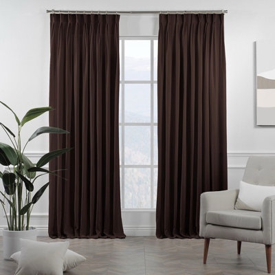Pinch Pleated Room Darkening Extra Long & Extra Wide Decorative 
