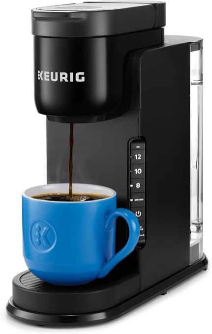 Keurig K-Express Coffee Maker, Single Serve K-Cup Pod Coffee Brewer, 42 oz. Removable Reservoir, 8-12 oz. Brew Sizes, Black