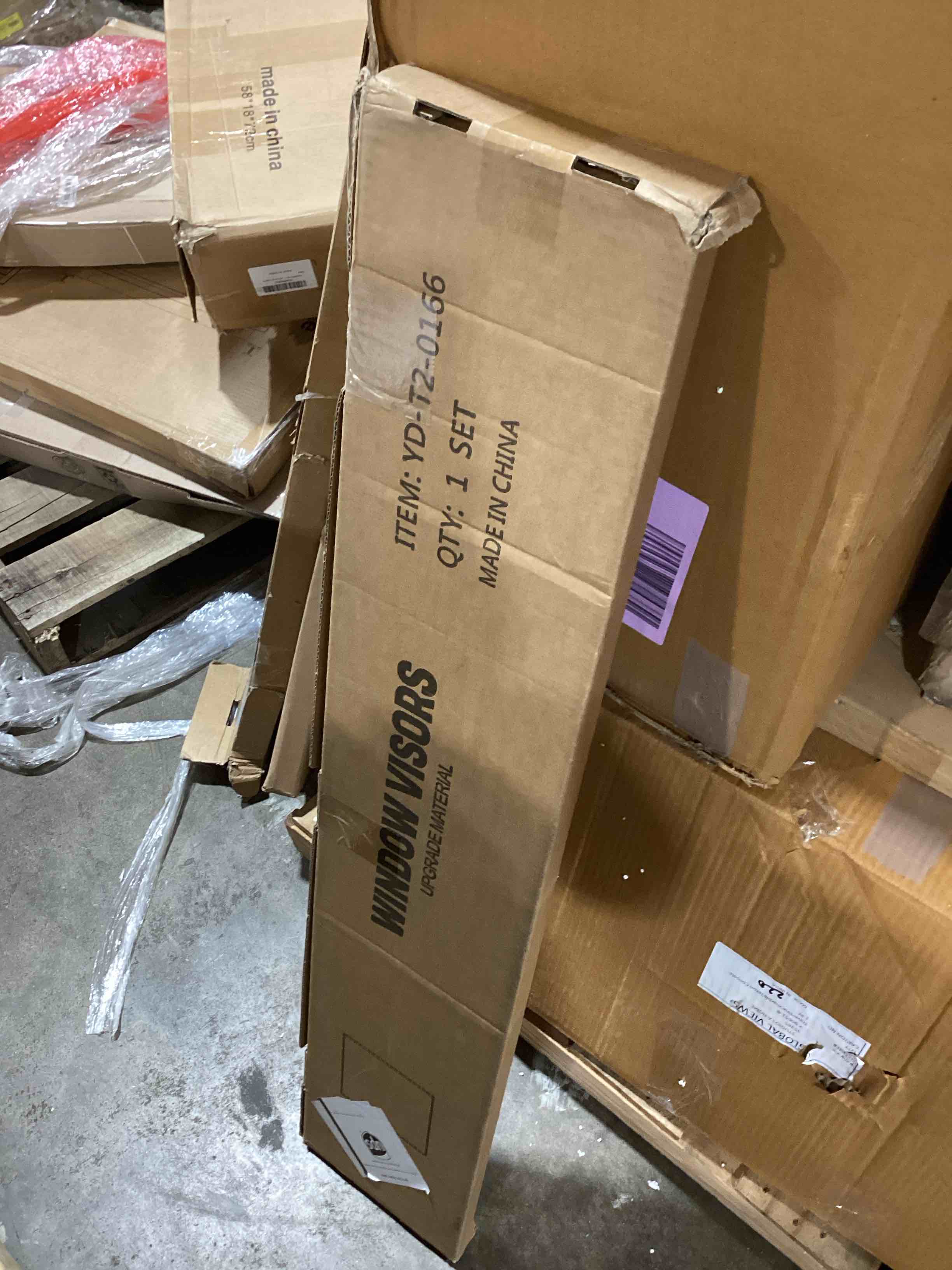 Condition photo showing Good Condition for in-channel window visors vent deflectors rain guards for truck 2015-2020 ford f-150 extended/supercab, 2017-2022 f-250 f-350 super duty, wind deflector sun shade car accessories for f150 dark smoke