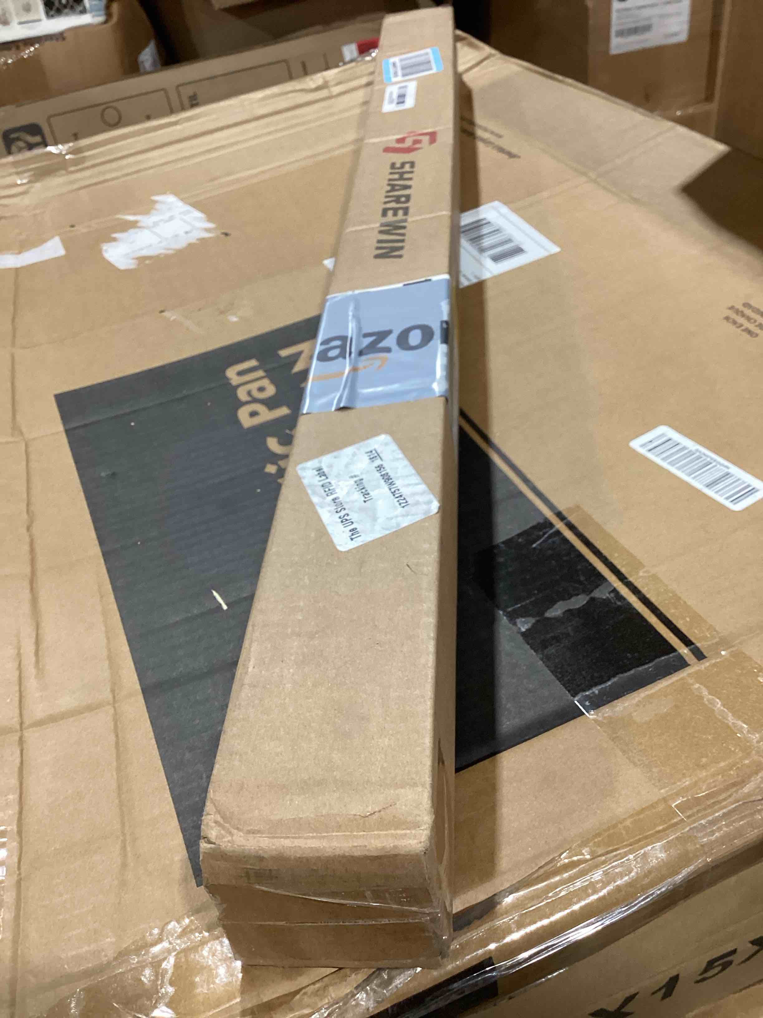 Condition photo showing New/Like New for sharewin office chair mat for hard floors 48 x36  in clear floor pvc protector mat