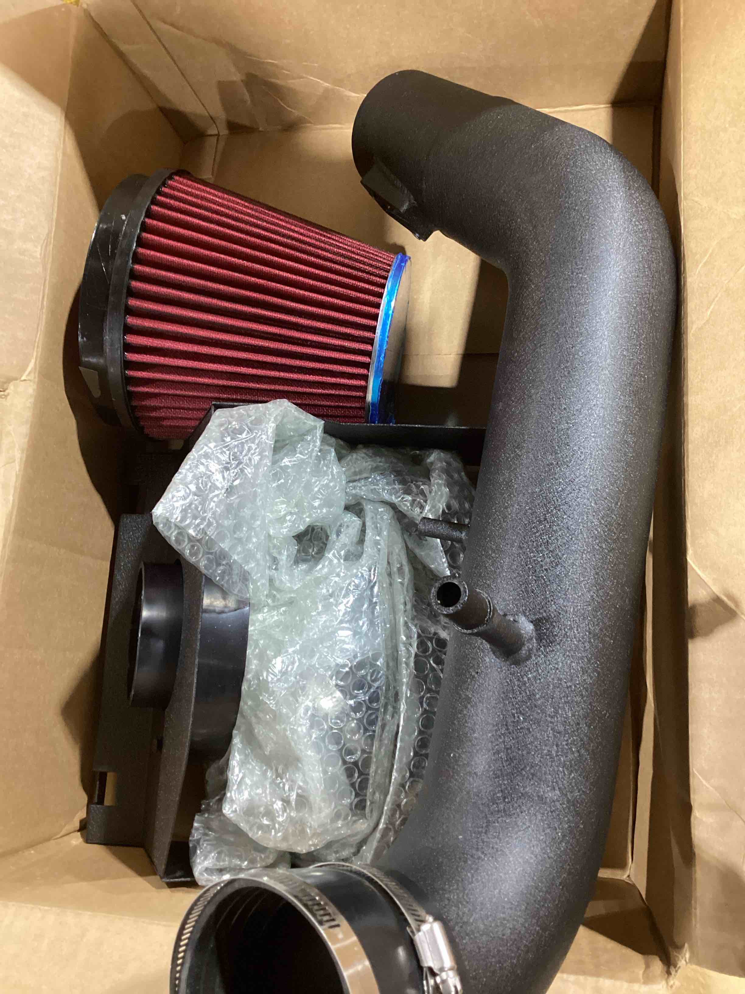 Condition photo showing Good Condition for cold air intake for a3 tt s3 for vw for golf for gti mk7 for passat for touran for jetta ea888 2.0t air filter parts intake modification kit for seat leon similar for the stock photo 