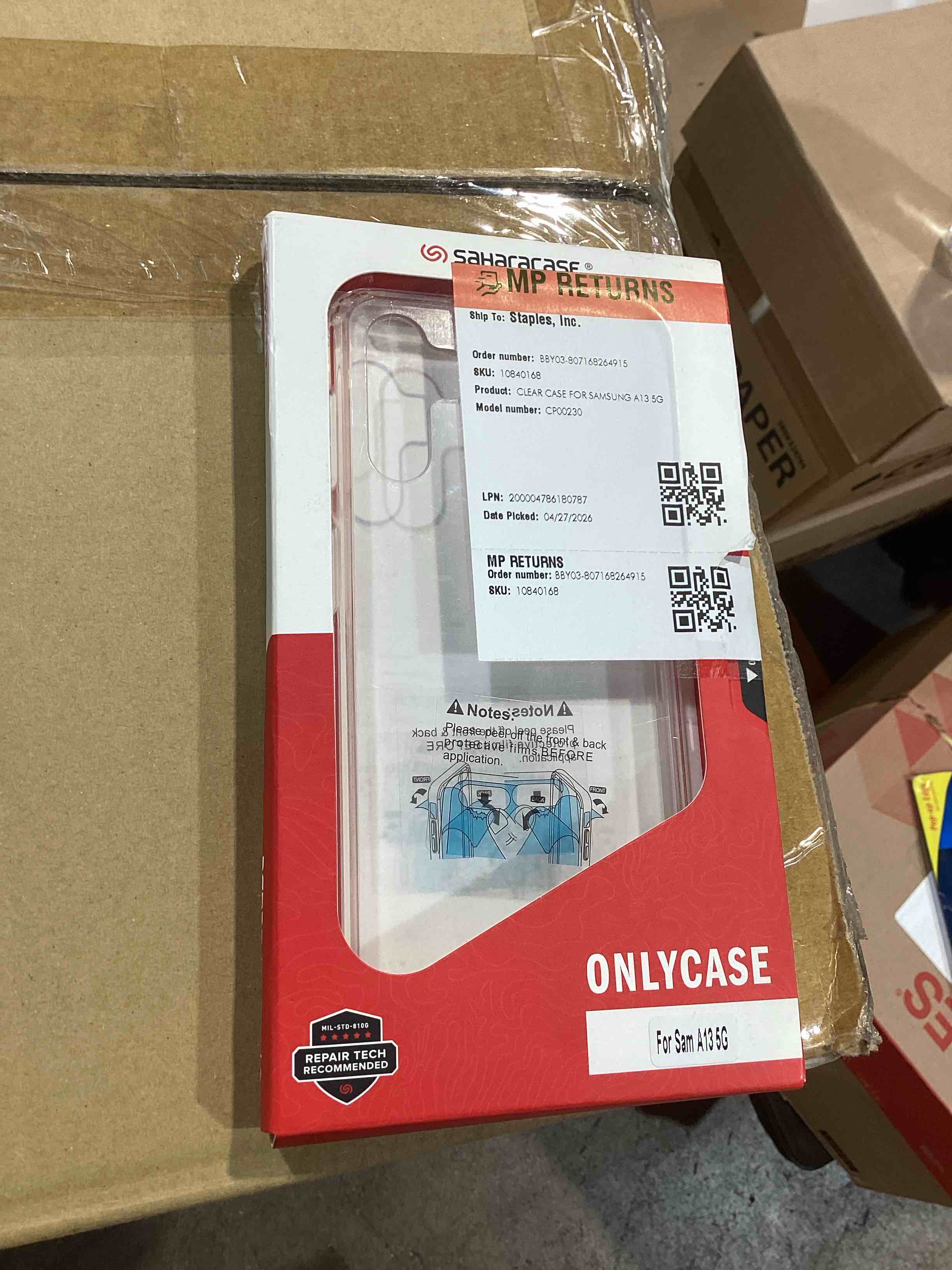 Condition photo showing Good Condition for crystal series case for sam sung a13 5c red