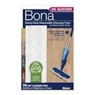 Bona Heavy Duty Multi-Surface Floor Cleaner Spray Moping Pads Refill - 10ct