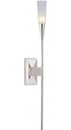 Chapman & Myers Stellar Single Tail Sconce Fixture Finish: Polished Nickel