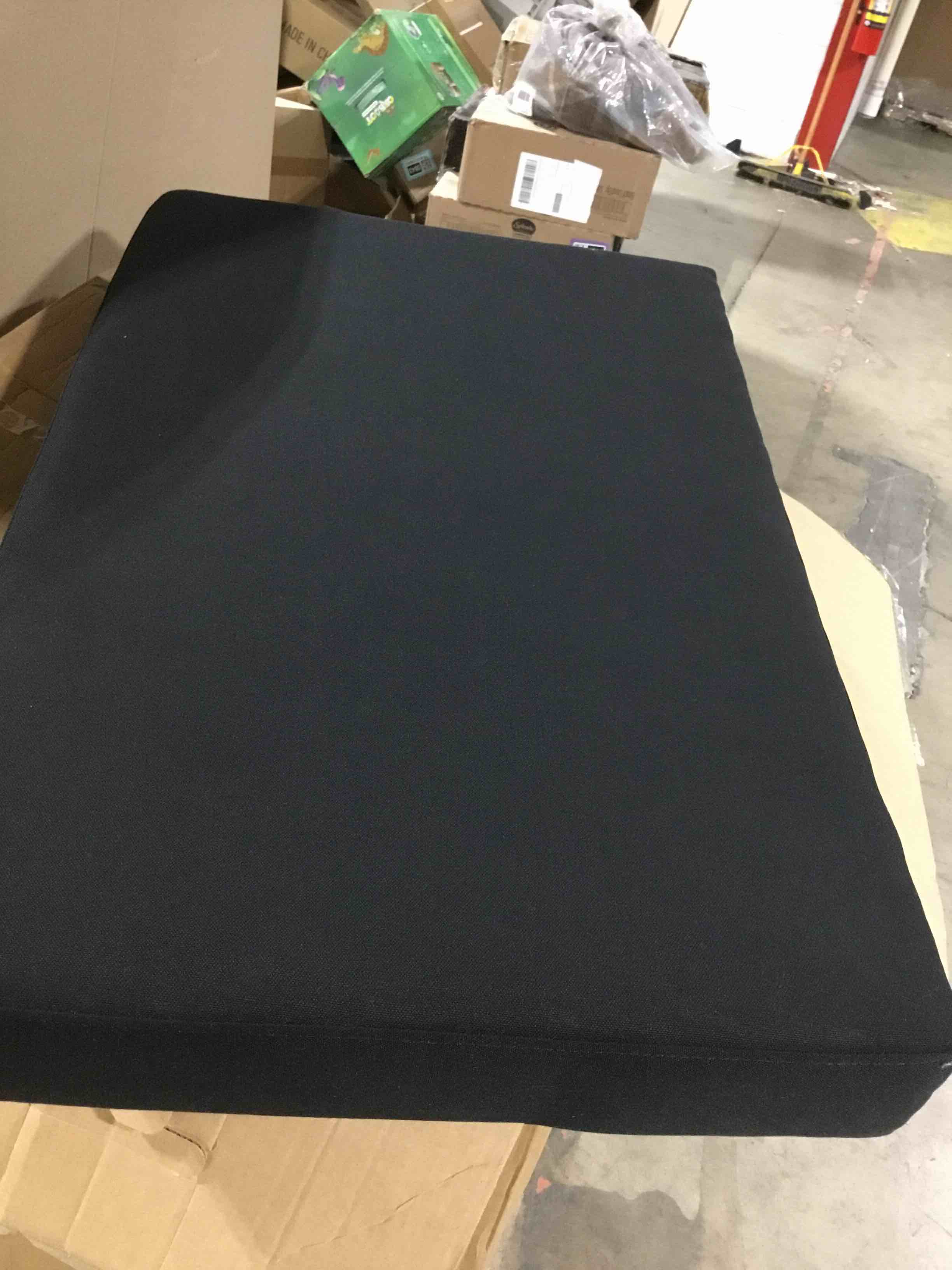 Black Cushions and Pieces to Sofa