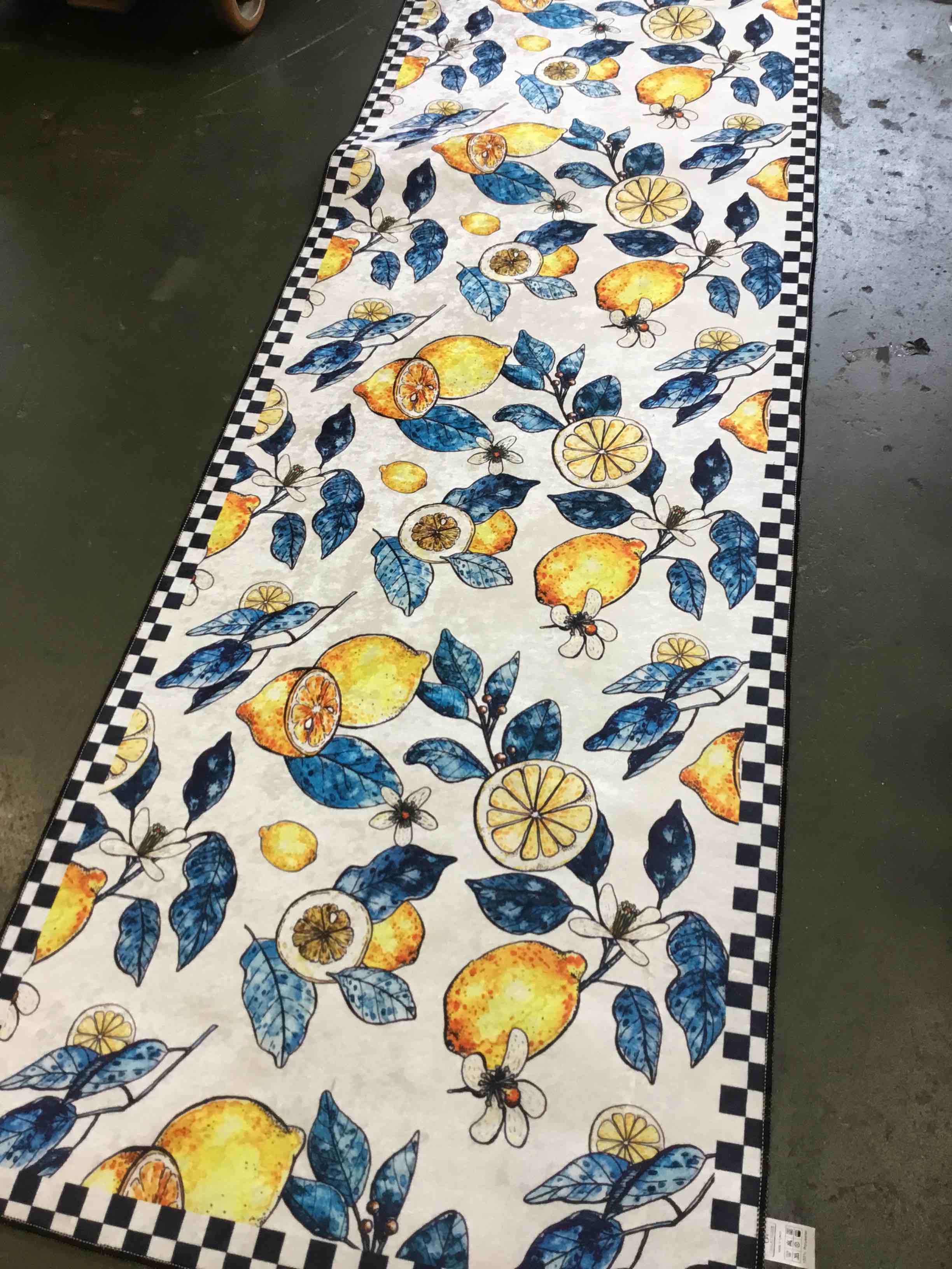 Floral Hallway Rug 
