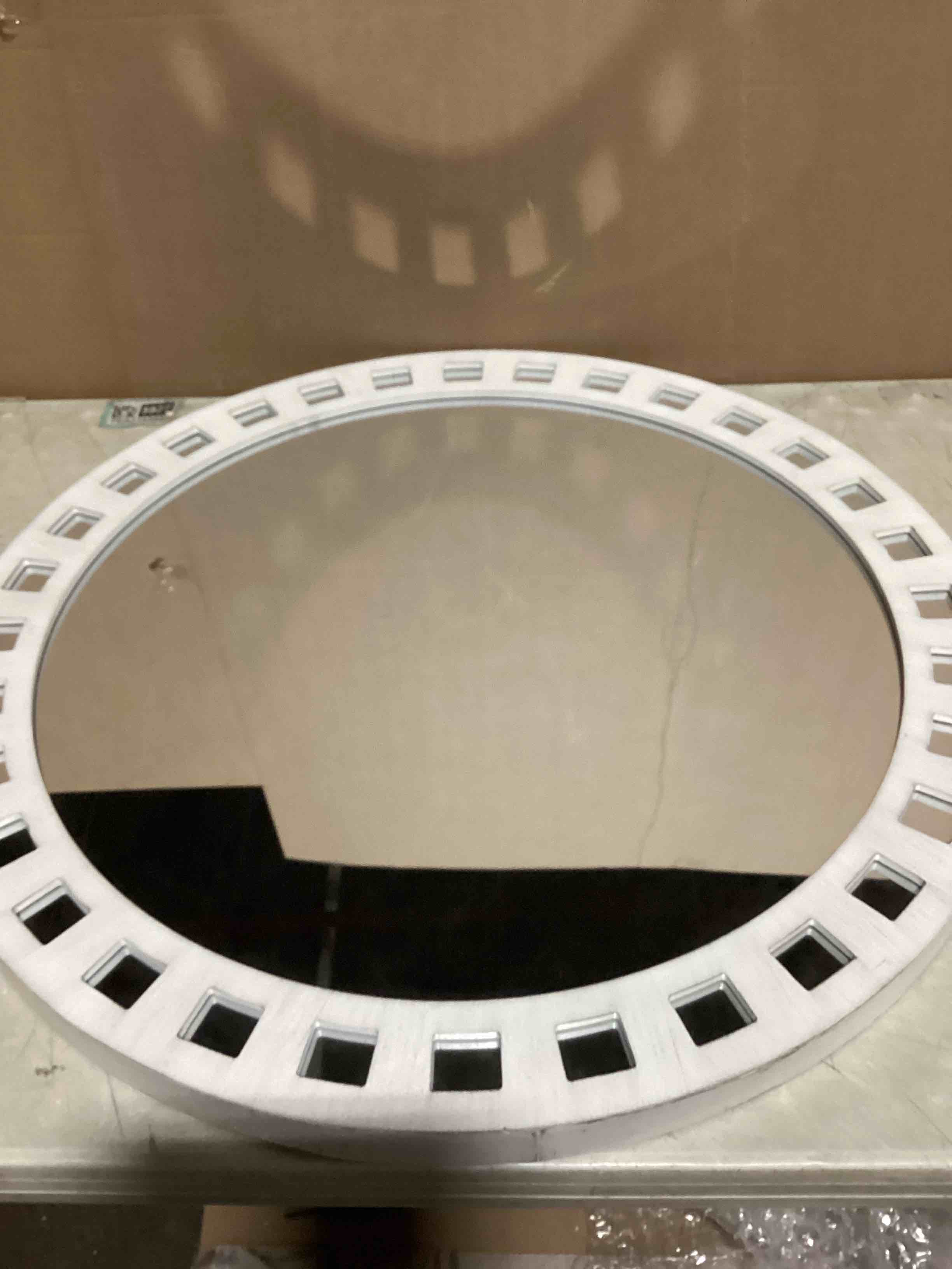 CONTEMPORARY MIRROR WHITE 