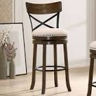 Modern Farmhouse Swivel Bar Stools Set Of 3