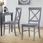 albury cross back dining chairs / set of 2