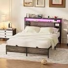 Charging Station And Led Lights Platform Bed/ just railing/ incomplete 