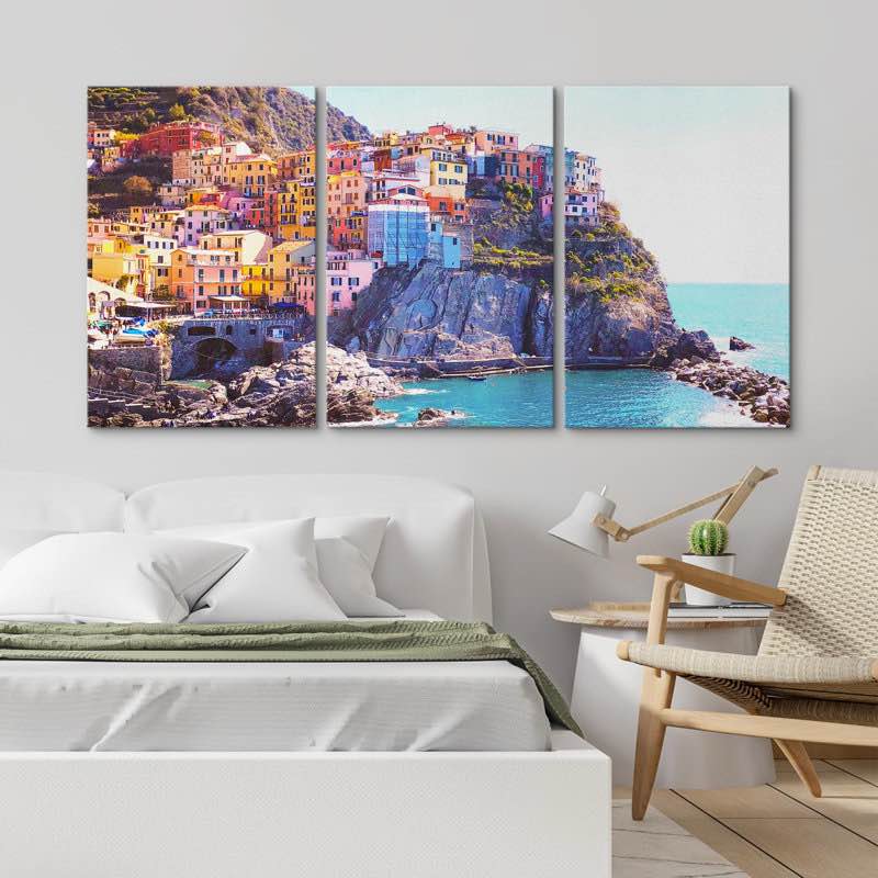 Amalfi cityscape coastal Mediterranean Sea Italy architecture photography 