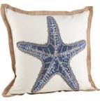Neptunian Star Fish Cotton Down Throw Pillow