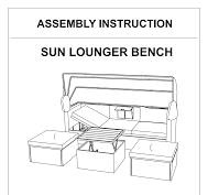 sun lounger bench (INCOMPLETE) 