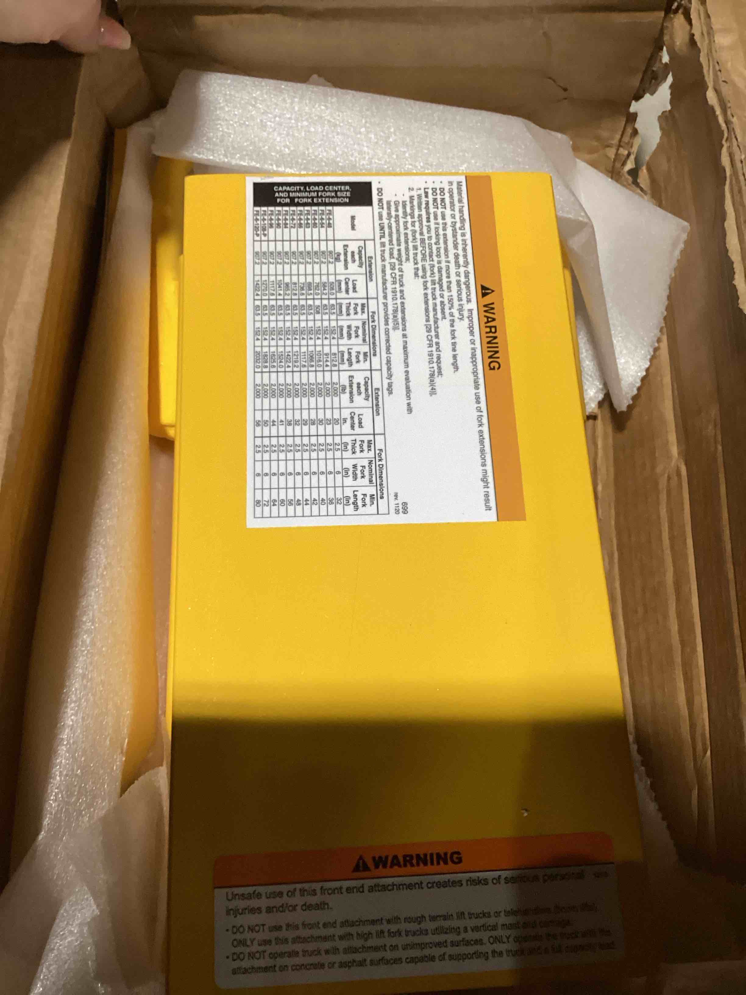 forklift extenders 
