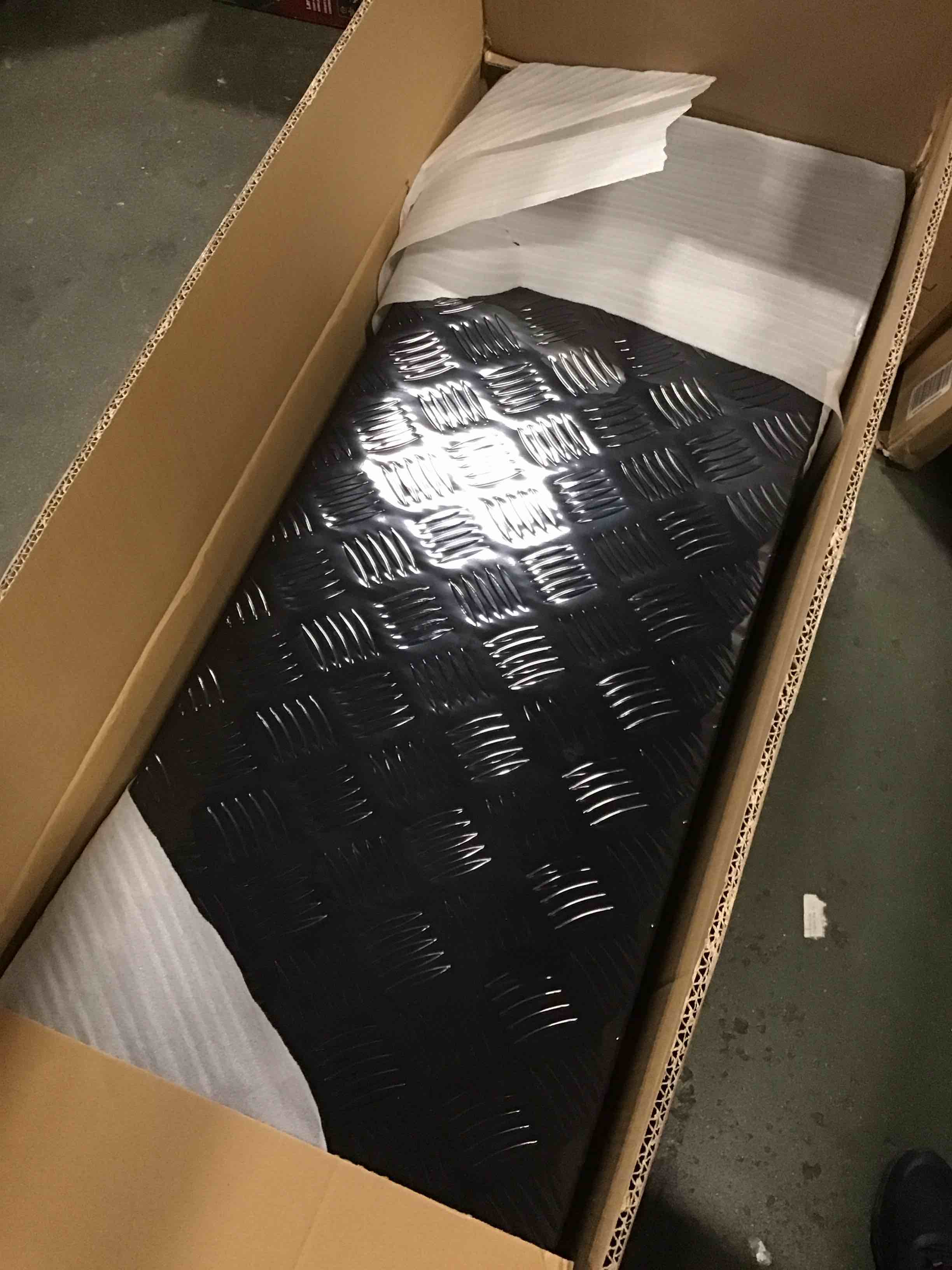 Nilight 44 Inch Truck Tool Box Heavy Duty Aluminum Stripes Plated Pick Up Truck Bed Toolboxes 44"x15"x15" Waterproof Storage Organizer for Bed of Truck RV Trailer with Side Handle Lock Keys, Black