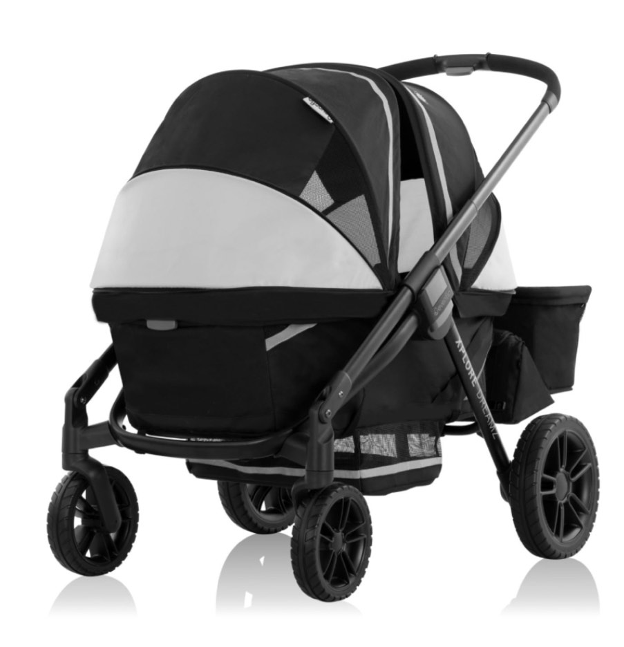 Evenflo Pivot Xplore Dreamz Stroller Wagon - Jetsetter Black