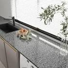 CHIHUT Grey Gold Granite Contact Paper Peel and Stick Countertops for Kitchen Waterproof Marble Wallpaper Self Adhesive Granite Countertop Contact Paper for Cabinets Counters Desk Cover 30” x 118”