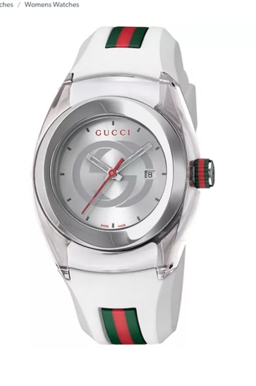 Gucci Sync Rubber Watch, 36mm