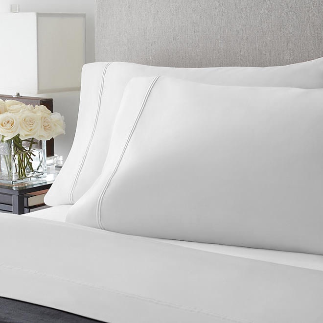  king Member's Mark 700-Thread-Count Solid Egyptian Cotton Duvet Cover Set, Choose Size and Color