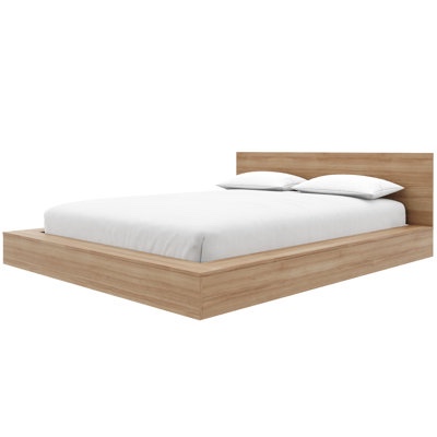 incomplete only 1 box) Makoa Low Platform Bed black