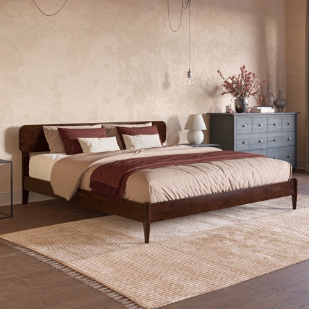 incomplete only 1 box) Vetu Solid Wood Platform Bed king 