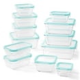 member's mark 24-piece glass food storage set by glasslock