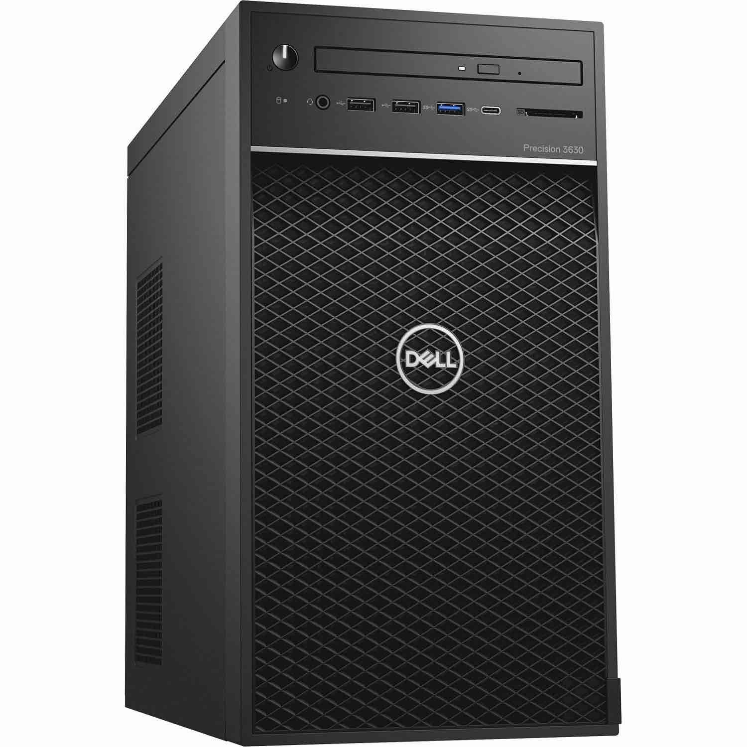 Dell Precision 3630 Desktop Workstation with Intel Core i7-8700 Hexa-core 3.2 GHz, 16GB RAM, 256GB SSD