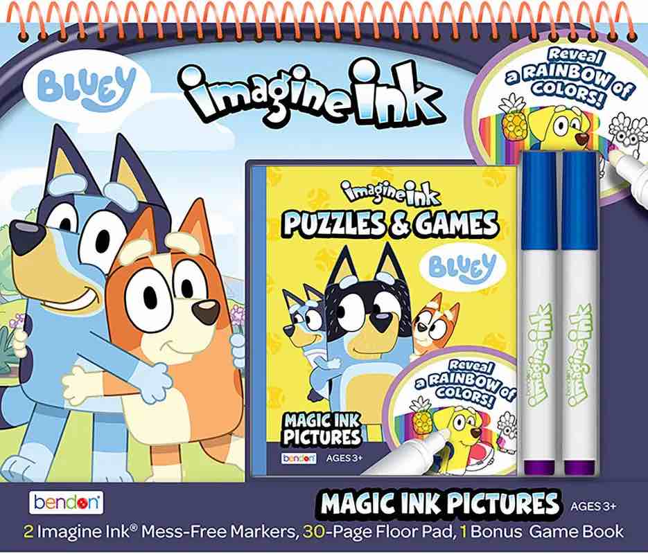 Bendon Bluey Imagine Ink Floorpad